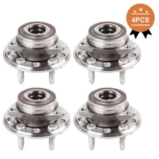 4Pcs Wheel Hub Bearing Assembly For 2010-2016 Buick Lacrosse 2010-2011 Saab 9-5