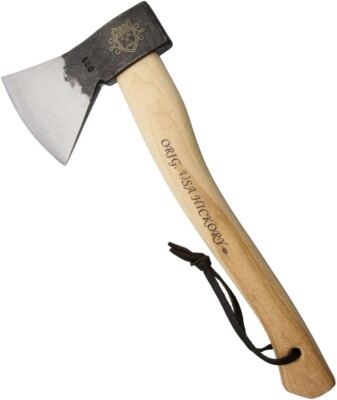 Prandi German Style Hatchet 6.25'' Carbon Steel Axe Head American Hickory Handle