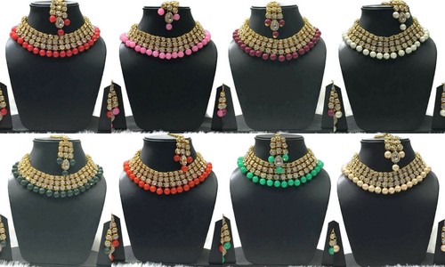 Indian Wedding Kundan Pearls Bridal 