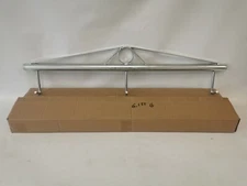 allFENZ 36 in. Galvanized Steel Hook Stretcher Bar with 3 Hooks