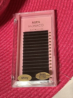 AURA MONACO WIMPERN FLAT LASHES SHINY 0,15 D 9mm