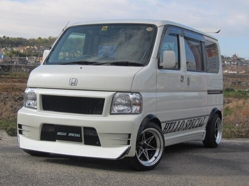 Fender flares over arch unpainted for Honda Vamos HM1 HM2 mini kei truck JDM - Picture 1 of 6