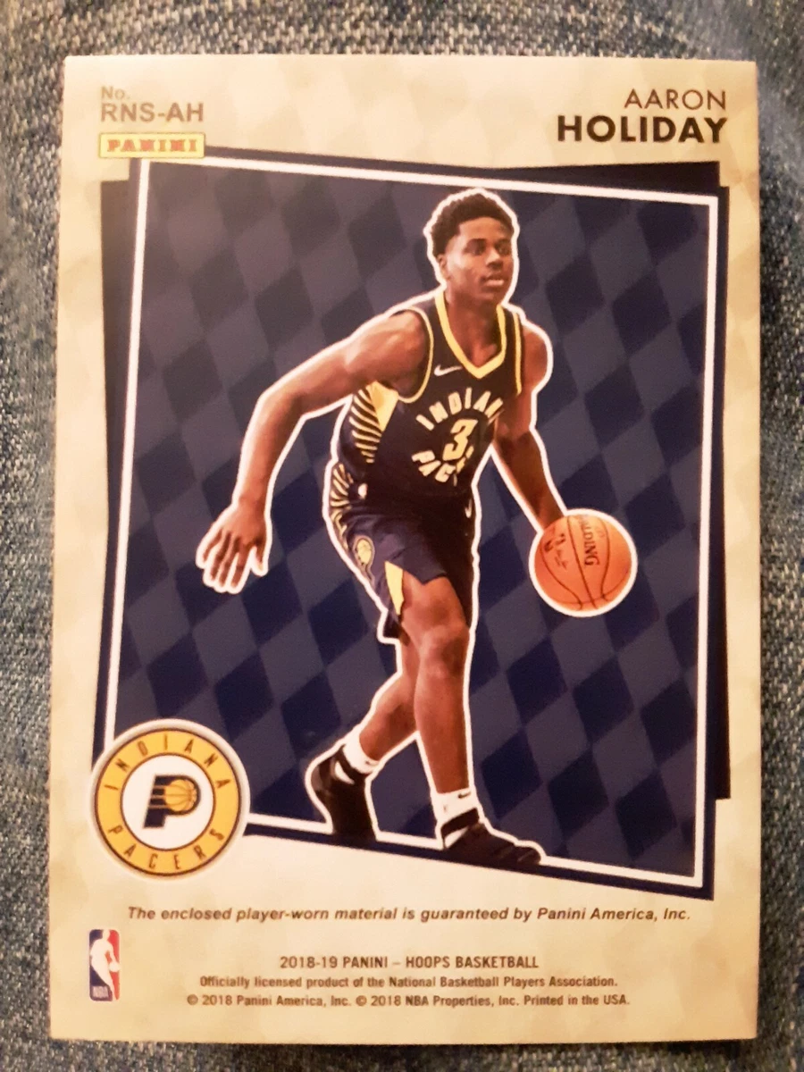 Aaron Holiday 2018-19 Panini Hoops Rise N Shine Rookie Memorabilia 