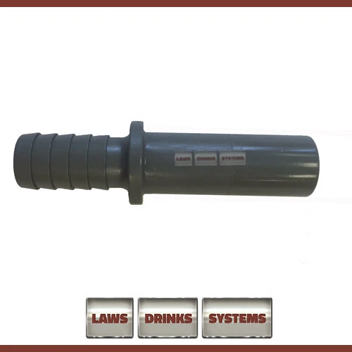 John Guest 15mm - 1/2" Tube to Hose Stem Connector NC932