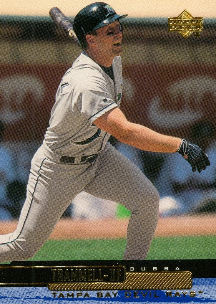 2000 Upper Deck Bubba Trammell 245 Devil Rays