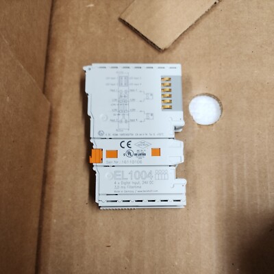 Beckhoff EL1004 EtherCAT Terminal, 4-channel digital input, 24 V DC, 3 ms