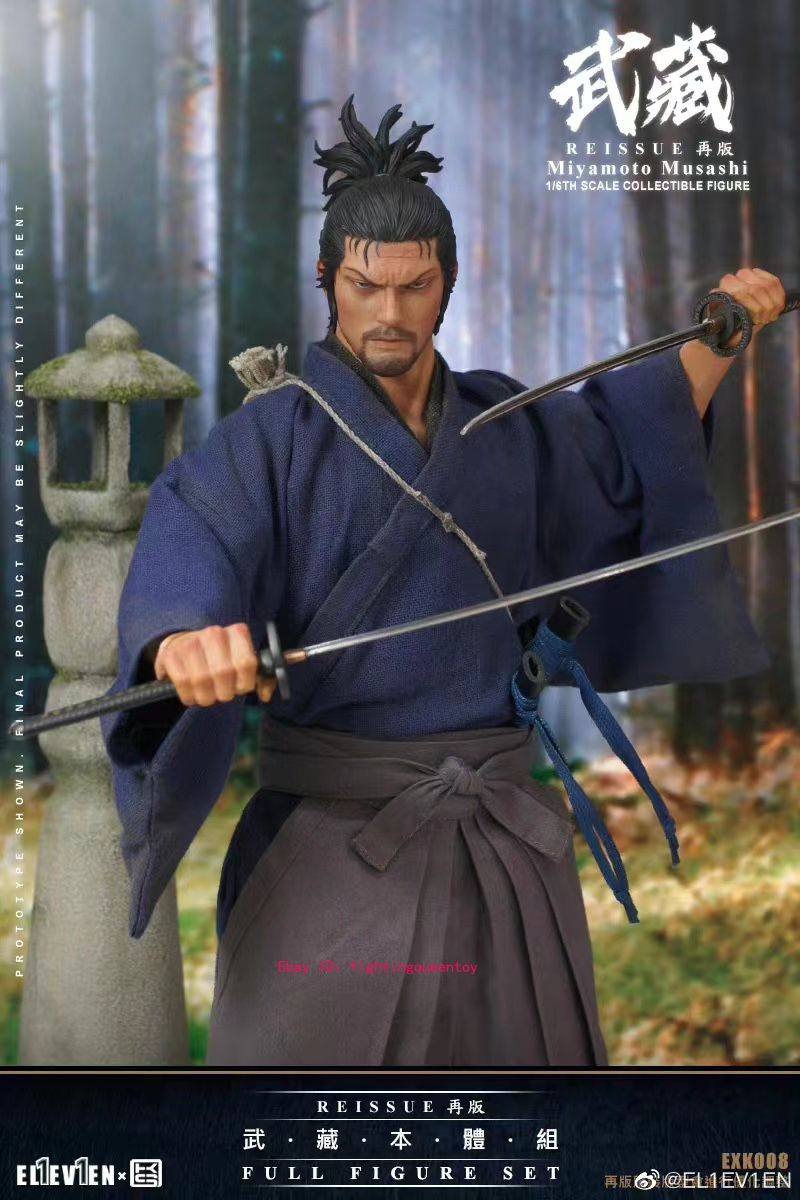 Eleven X Kai Studio Miyamoto Musashi EXK008 1/6 Action Figure
