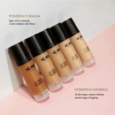 Klara Foundation Concealer Full Coverage Makeup Matte Brighten Long Lasting AU