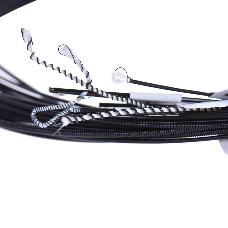 Black Nylon Guitar Strings 6pcs/set (.0285.044) Hard Tension P2P2 eBay