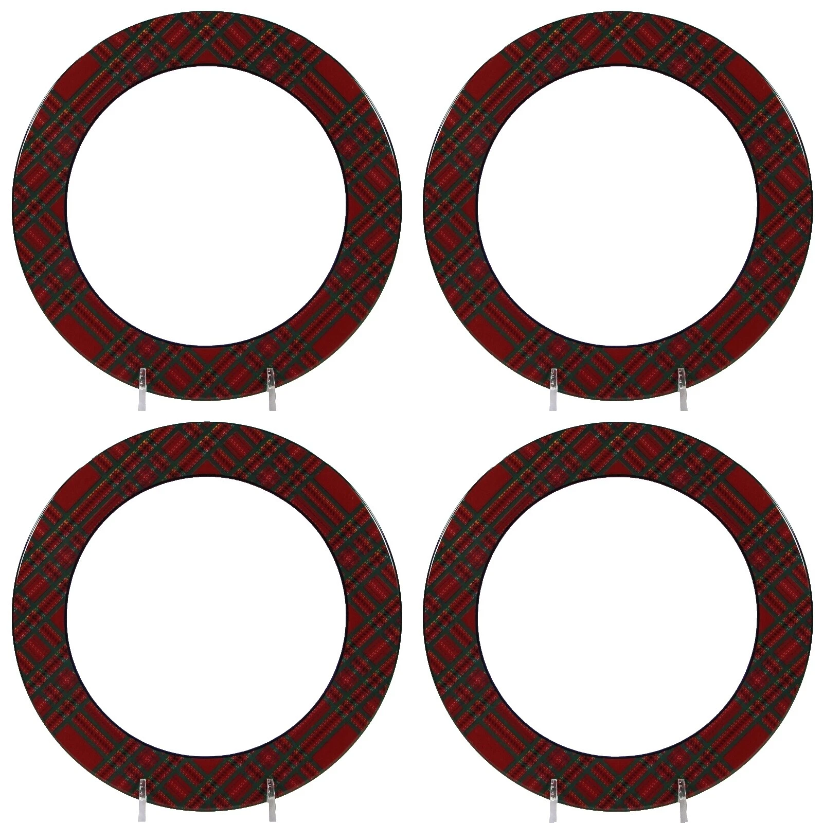 Plato de Ensalada de cuadros Porcelana Platos Vajilla