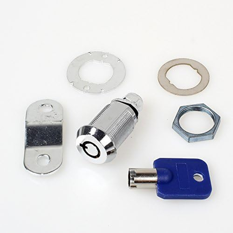 5 Pcs 25Mm Cam Lock 7/8 Length for Pinball Arcade Machine Door, Lockers ...