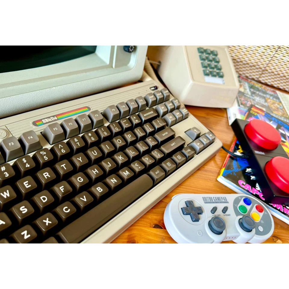 8BitDo Retro Mechanical Keyboards - C64 Edition - Image 4 of 4