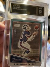 2017 Classics Phil Mcconkey 2/10 Timeless Tributes Blue