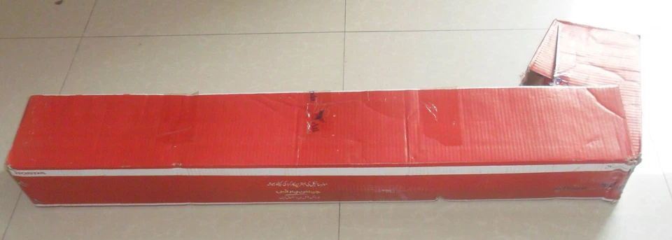 New HONDA CG125 COMPLETE EXHAUST SILENCER GENUINE HONDA PART NOT A CHEAP COPY - Image 4 of 4