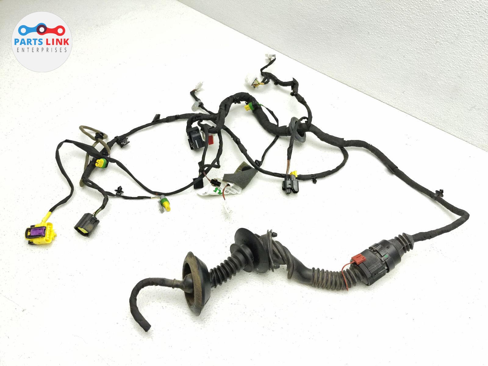 2012-14 FERRARI CALIFORNIA RIGHT DOOR WIRING HARNESS LOOM PLUGS PASSENGER F149