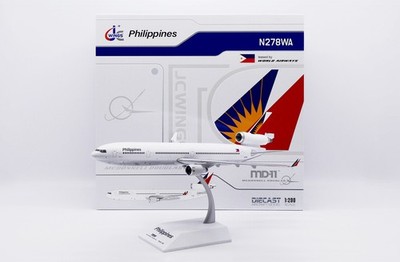 JC Wings XX20648 Philippines Airlines Douglas MD-11 N278WA Diecast 1/200 Model