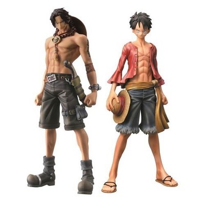 One Piece Ace Luffy Figures Master Stars Piece Statues Japan Import Banpresto