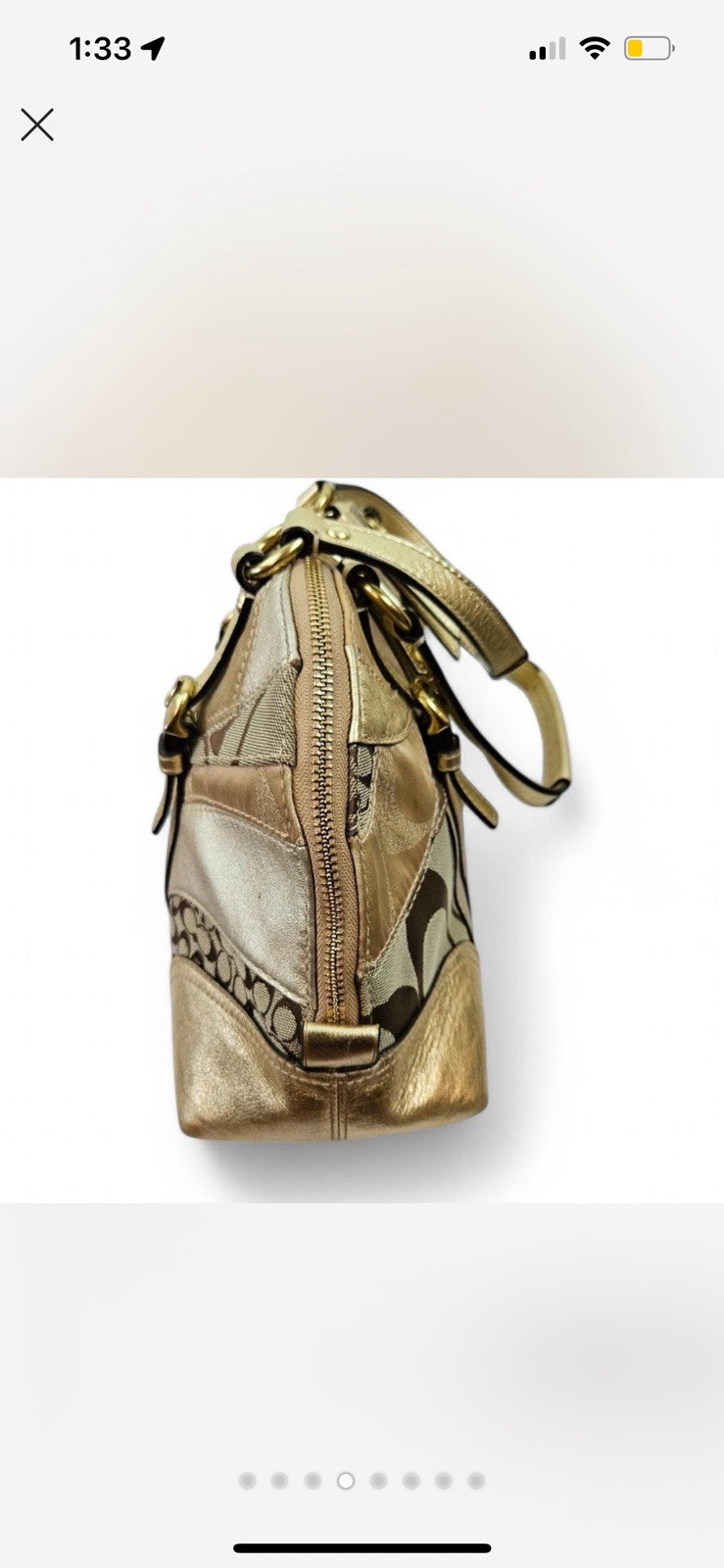 Coach Patchwork Purse - image 4