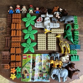 Lego Duplo Photo Safari #6156 Not Complete/Includes Bonus Parts/Figures/Animals