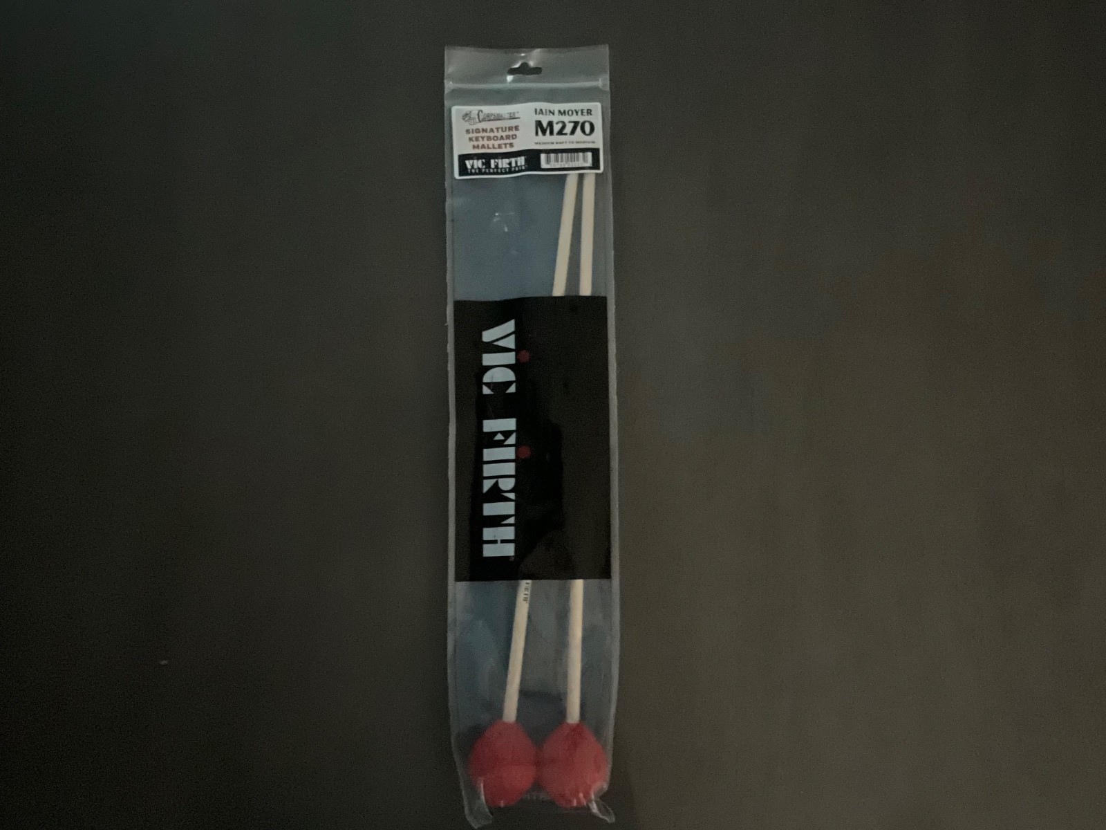Vic Firth Ian Moyer M270 Signature Keyboard Mallet  Medium-Soft to Medium