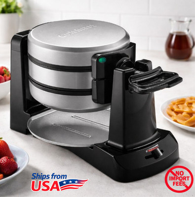 Cuisinart Double Sided Belgian Waffle Maker - NEW