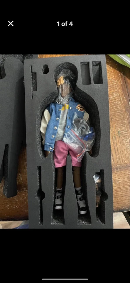 XXXTENTACION Rap “Look At Me” Juego de figuras de acción de 12 pulgadas 1/6 acción 2 peinado Foto 3 de 4