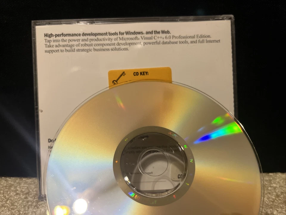 Microsoft Visual C ++ 6.0 Professional Edition - for Windows 95 or NT w/Key - Image 4 of 4