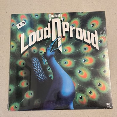 SEALED!! Nazareth ''Loud 'n' Proud'' Vinyl A&M SP 3609 LP HARD ROCK