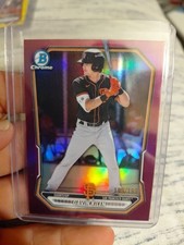 2026 Bowman Chrome Gavin Kilen Fuchsia Refractor 199/199 BCP-136 Giants