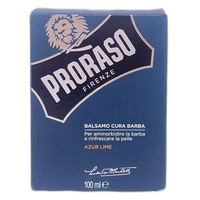 Proraso Bartbalsam Azur Lime 100Ml Hautberuhigend & Pflege Herren