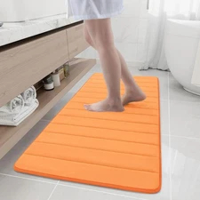 Buganda Memory Foam Bath Mat, 55 x 24, Ultra Soft and Non-Slip Bathroom Rugs,...