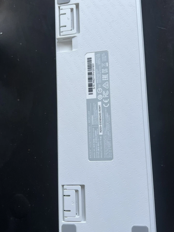 Razer Huntsman Mini White 60% & Glorious Coiled Cable ~~See Description~~ - Image 2 of 3