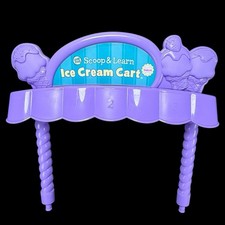 LeapFrog Scoop and Learn Ice Cream Cart Sign Canopy Purple Replacement Part Only