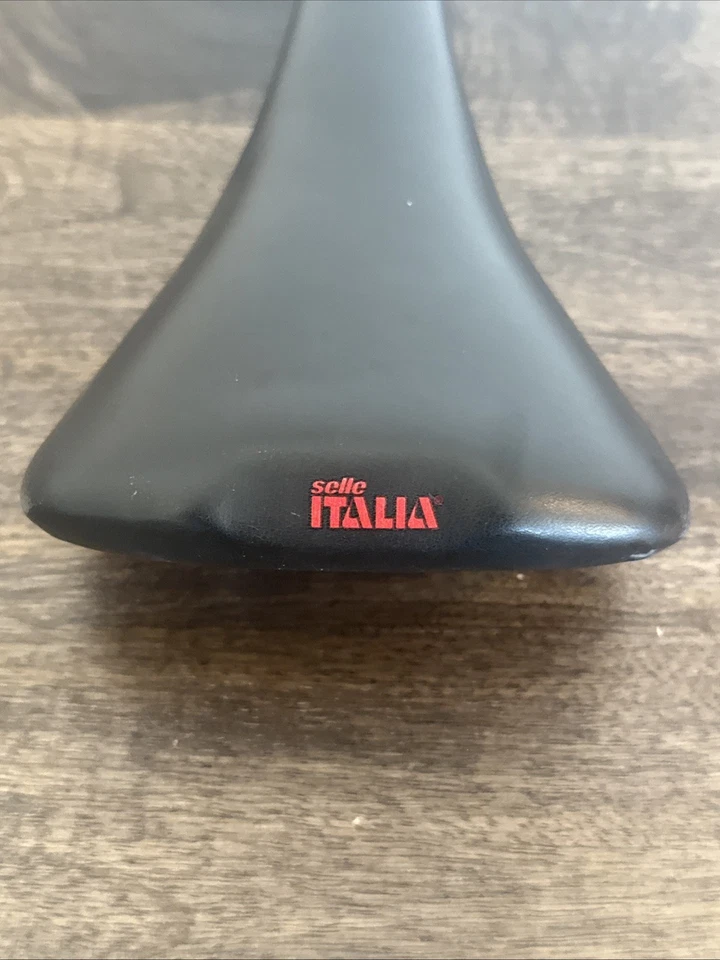 1993 Selle Italia Flite 钛合金自行车鞍座 - 黑色 90 年代山地车山地车 — 第 4/4 张图片