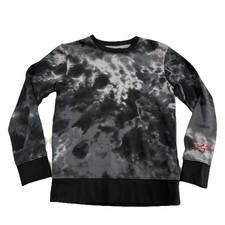 Nike Air Jordan Pull over Black and White Sweatshirt Jumpman Basketball Youth M