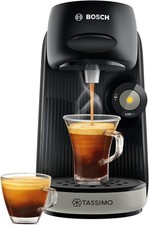 Image of Tassimo by Bosch, Finesse Classic Friendly, Pod Coffee Machine, Black