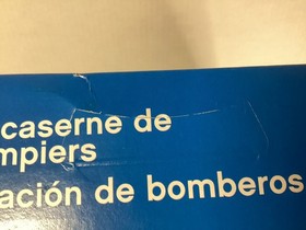 LEGO City 60110 Fire Station new Sealed- Retired Set Building Toy Damaged Box