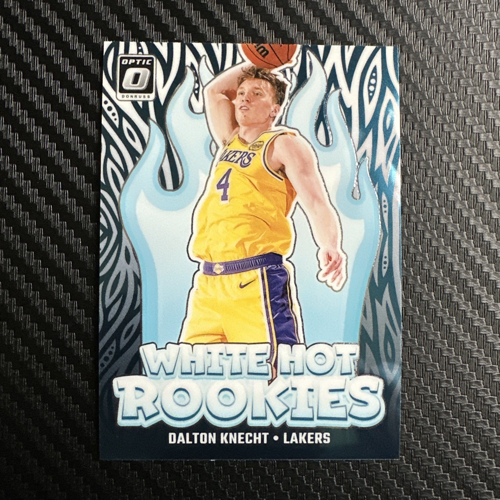 2024-25 Donruss Optic Basketball White Hot Rookies Dalton Knecht #9 Lakers RC