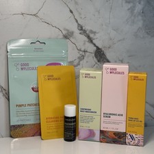 Good Molecules Skincare Set Hyaluronic Acid Serum Moisturizer Eye Gel