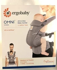 Ergobaby All Carry Positions Breathable Mesh Baby Carrier.