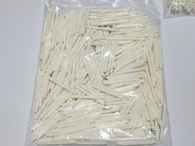 1000+ NEW MICRO K'NEX White Rods & Connectors London Eye Ferris Wheel Parts KNEX