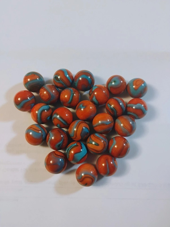 New Lot of 25 Vacor Marbles Starfish*Seahorse*Unicorn*Firefighter*Police Officer