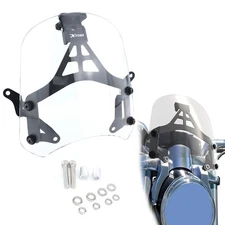 GPS Mounting Bracket And Windshield Fit For Harley VRSCF V-Rod Muscle 2009-2017