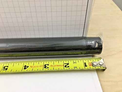 Minka-Aire 18 Inch Ceiling Fan Downrod, 1" OD, - Coal - DR518-CL - Picture 3 of 4