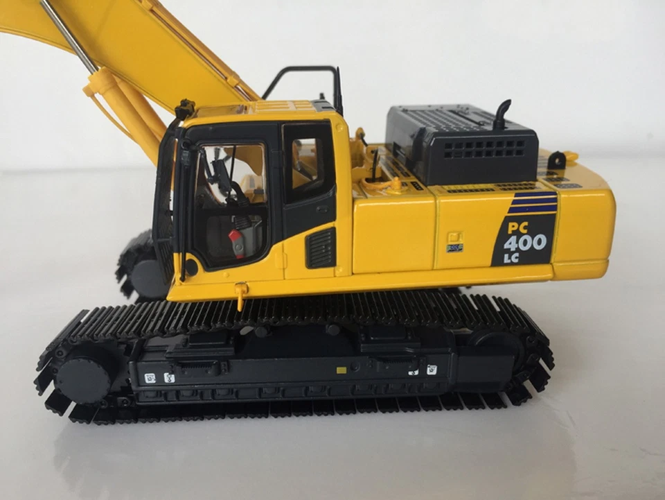KOMATSU PC400LC-8 Excavadora Pistas Metálicas 1/50 Diecast Modelo Juguete Foto 3 de 4