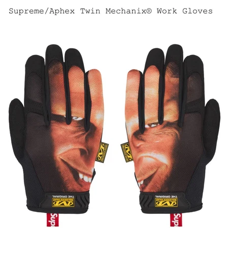 Gants de travail Supreme/Aphex Twin Mechanix® taille L commande confirmée