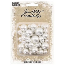 Tim Holtz ~ BAUBLES ~ Idea-ology ~ Christmas