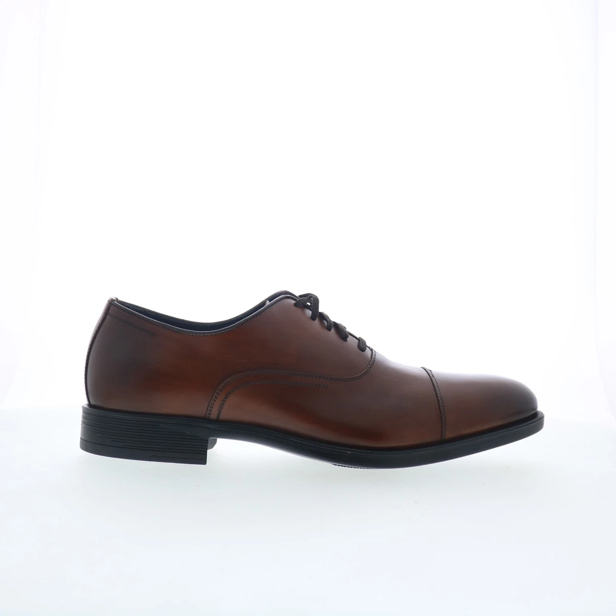 Johnston & Murphy Hennings Cap Toe Oxford Mens 8.5 M Mid Tan Shoes NWOT Men main image 4