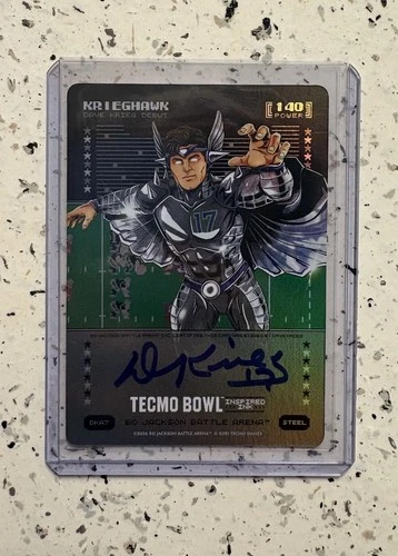 Bo Jackson Battle Arena Tecmo Bowl Krieghawk Dave Krieg Steel Auto