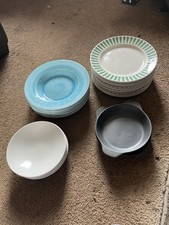Large Steelite Dinner Set – 27 Pieces + 2 Rustico Stoneware Dishes